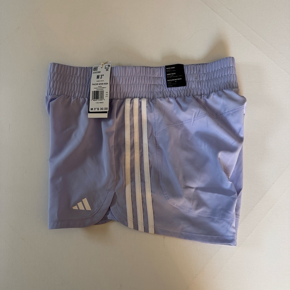 Adidas Training Shorts Womens Medium Purple